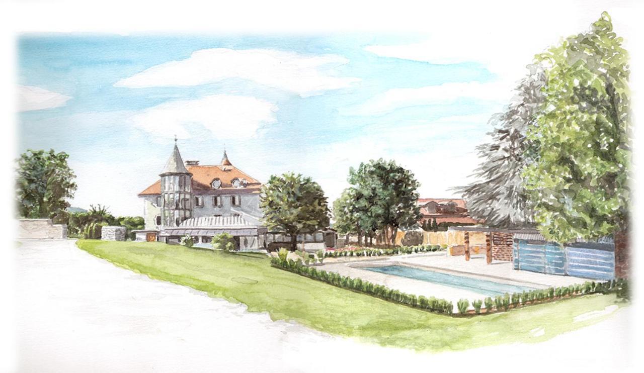 Château Brachet Grésy-sur-Aix Exterior foto